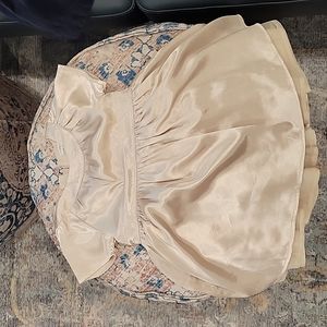 Baby Gap Gold holiday dress